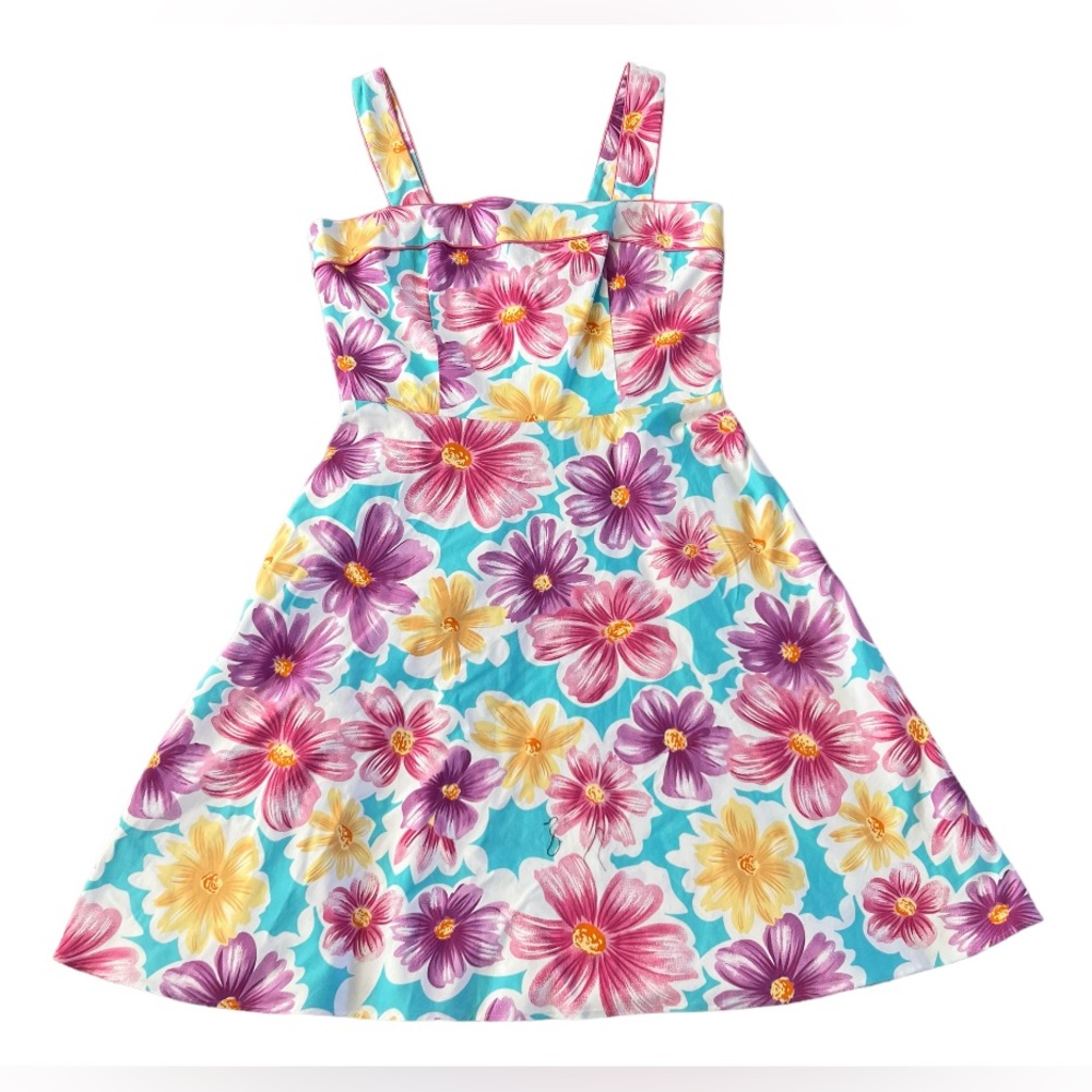Scarlett Floral Fit Flare A Line Dress